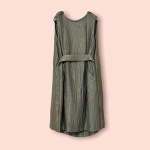 Armani Jacquard Belted Dress